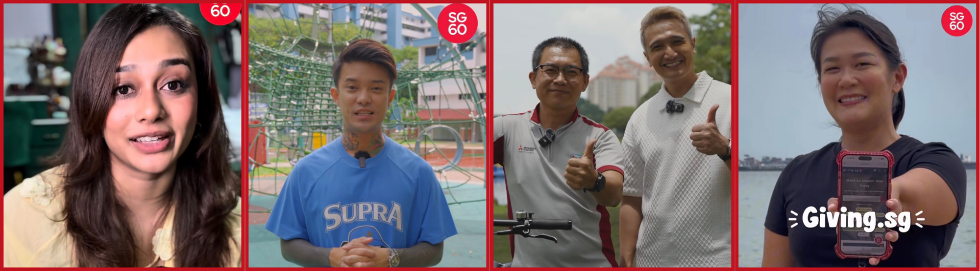 Eswari, Simon, Fauzie and Cheryl