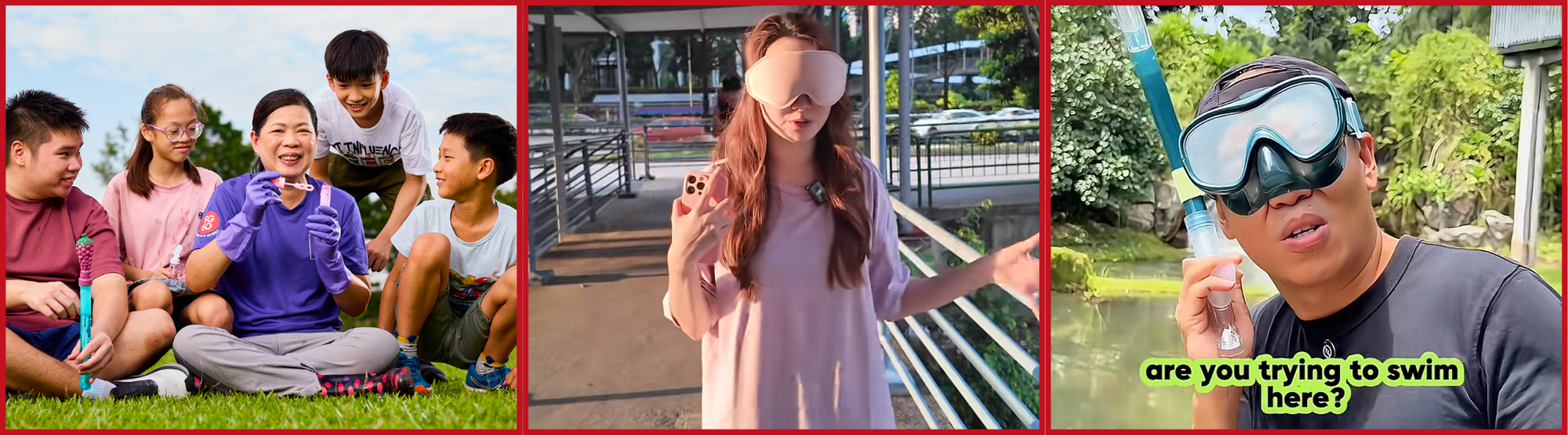 Clair, Queenie and Kao