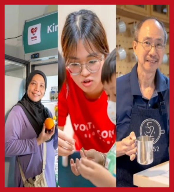 Marlina, Jeanette and Wong