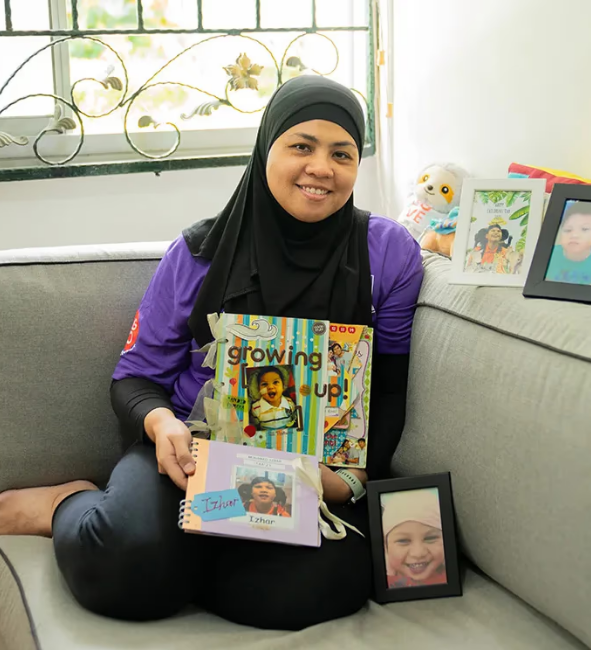 Keeping her son’s memory alive at the Purple Parade