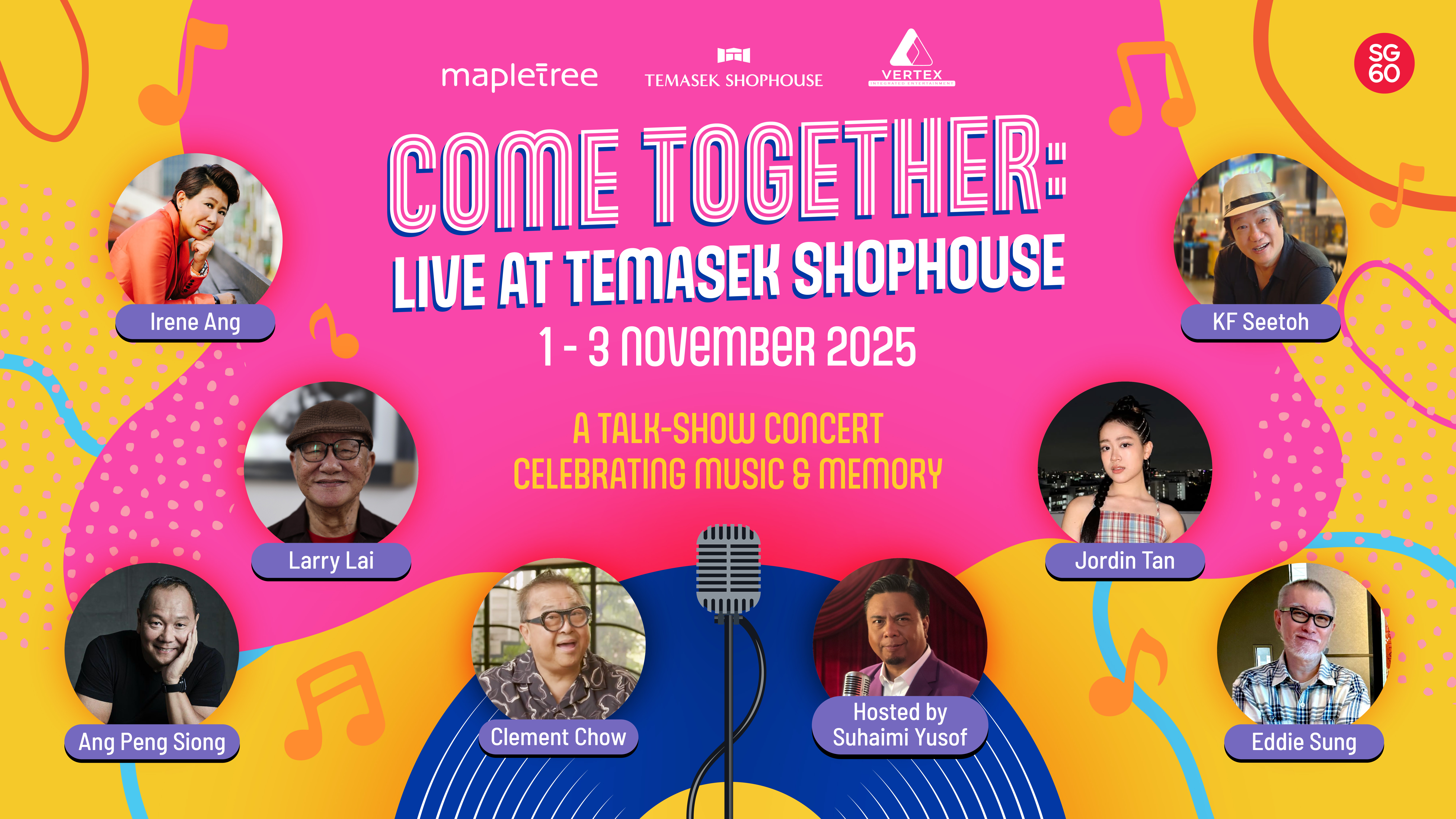 Come Together, Live at Temasek Shophouse