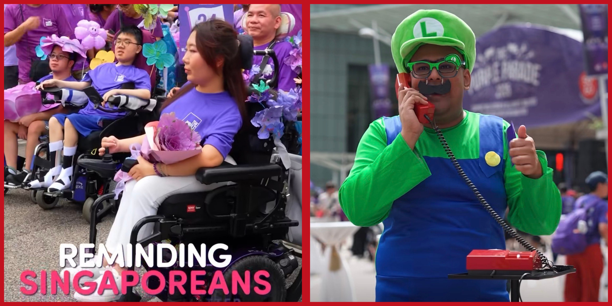 The Purple Parade Social Posts